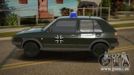 Volkswagen Golf Mk2 Feldjager 1991 für GTA San Andreas