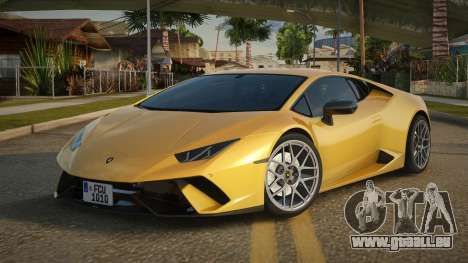 Lamborghini Huracan Performante 20th für GTA San Andreas