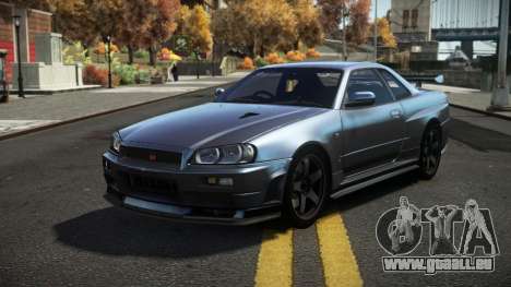 Nissan Skyline R34 Dezro für GTA 4