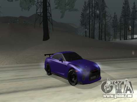 Nissan Skyline GTR r35 für GTA San Andreas