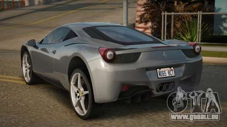 Ferrari 458 Italia V1.2 für GTA San Andreas