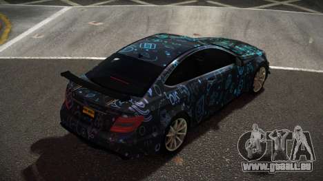 Mercedes-Benz C63 AMG Mitusha S1 pour GTA 4