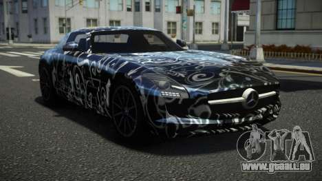 Mercedes-Benz SLS AMG Futram S6 pour GTA 4