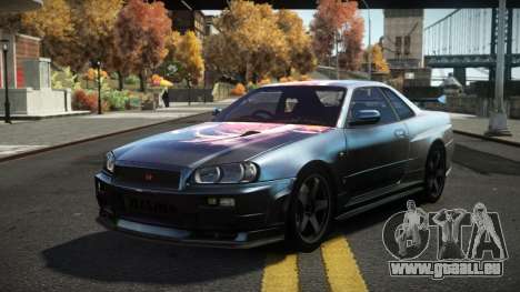 Nissan Skyline R34 Dezro S14 für GTA 4