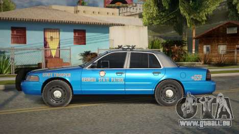 Georgia State Patrol 2011 Ford Crown Victoria für GTA San Andreas