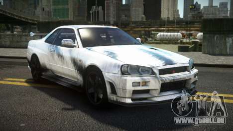 Nissan Skyline R34 Dezro S11 pour GTA 4