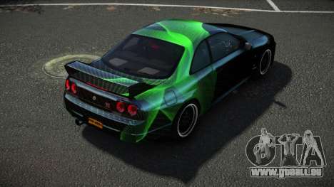 Nissan Skyline R33 Hikoshi S10 für GTA 4