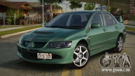 Mitsubishi Lancer Evolution VIII F-Sport für GTA San Andreas