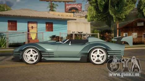 Chevrolet Corvette C3 Roadster für GTA San Andreas