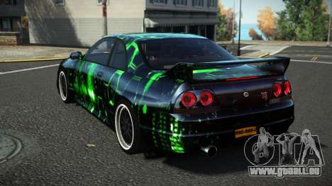 Nissan Skyline R33 Hikoshi S8 für GTA 4