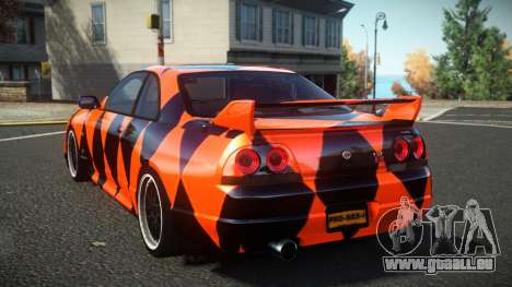 Nissan Skyline R33 Hikoshi S14 für GTA 4