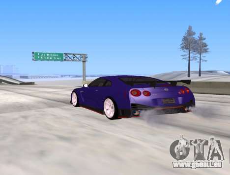 Nissan GT-R Nismo WT pour GTA San Andreas