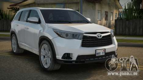 Toyota Highlander 2015 für GTA San Andreas