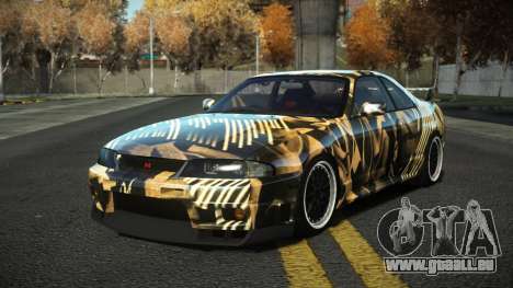 Nissan Skyline R33 Fahuz S2 pour GTA 4
