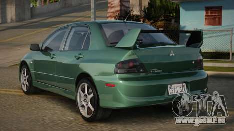 Mitsubishi Lancer Evolution VIII F-Sport für GTA San Andreas