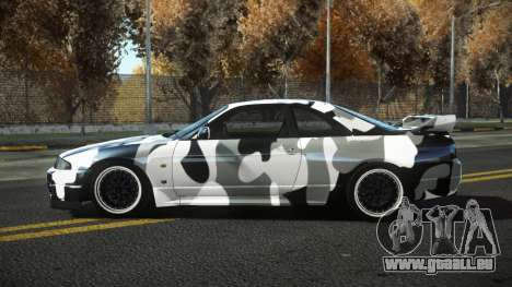 Nissan Skyline R33 Fahuz S8 für GTA 4