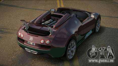 Bugatti Veyron Roadster für GTA San Andreas