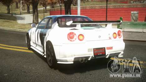 Nissan Skyline R34 Dezro S5 für GTA 4