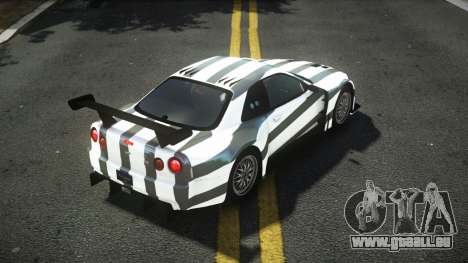 Nissan Skyline R34 Dibofas S1 für GTA 4
