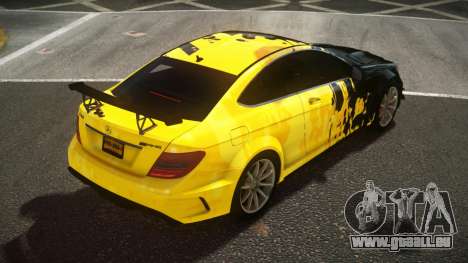 Mercedes-Benz C63 AMG Mitusha S13 pour GTA 4