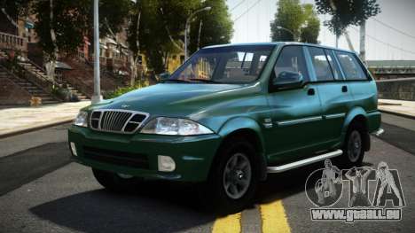 Daewoo Musso DFT pour GTA 4