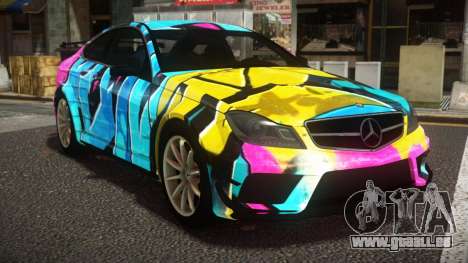 Mercedes-Benz C63 AMG Mitusha S14 pour GTA 4