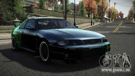 Nissan Skyline R33 Hikoshi S10 für GTA 4