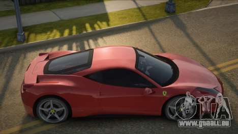 Ferrari 458 Italia Secrom für GTA San Andreas