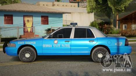 Georgia State Patrol 2003 Ford Crown Victoria für GTA San Andreas