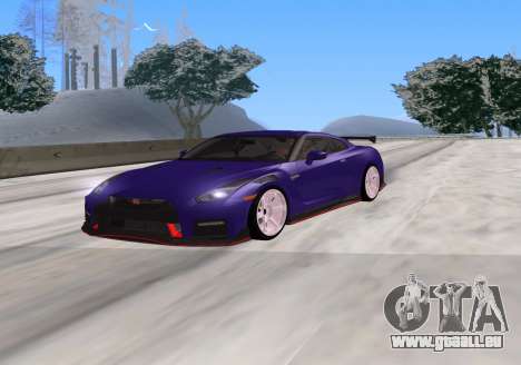 Nissan GT-R Nismo WT pour GTA San Andreas