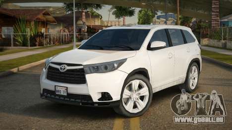 Toyota Highlander 2015 für GTA San Andreas