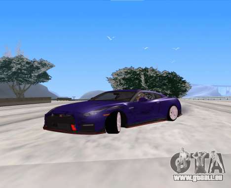 Nissan GT-R Nismo WT pour GTA San Andreas