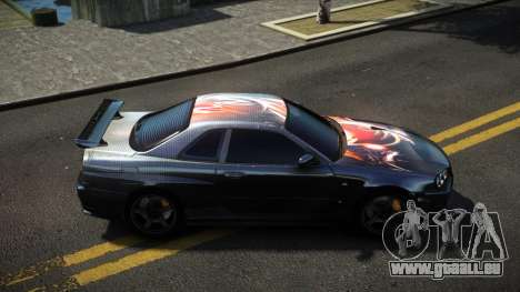 Nissan Skyline R34 Dezro S14 für GTA 4