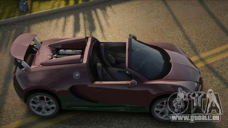 Bugatti Veyron Roadster für GTA San Andreas