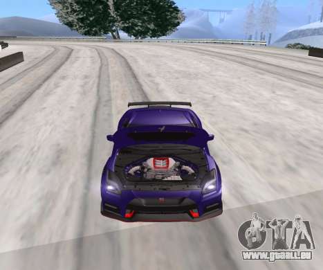 Nissan GT-R Nismo WT pour GTA San Andreas
