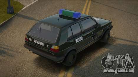 Volkswagen Golf Mk2 Feldjager 1991 für GTA San Andreas