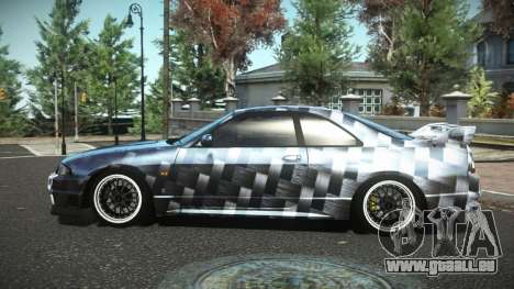 Nissan Skyline R33 Hikoshi S11 für GTA 4