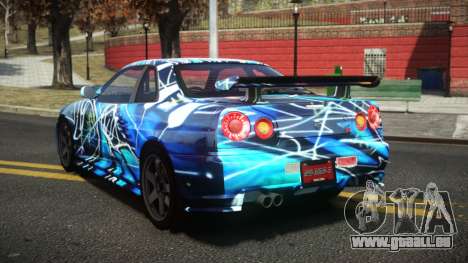 Nissan Skyline R34 Dezro S12 für GTA 4