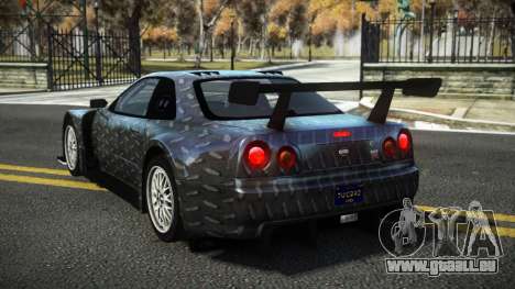Nissan Skyline R34 Dibofas S13 für GTA 4