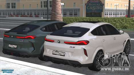 BMW X6M F96 Competition für GTA San Andreas