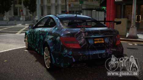 Mercedes-Benz C63 AMG Mitusha S1 pour GTA 4