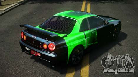 Nissan Skyline R34 Dezro S9 pour GTA 4