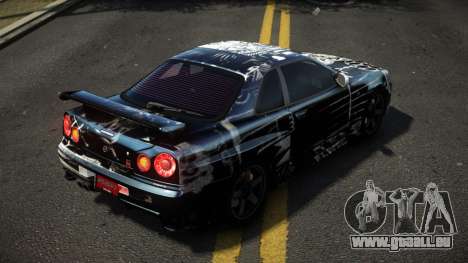 Nissan Skyline R34 Dezro S13 für GTA 4