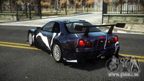 Nissan Skyline R34 Dibofas S6 für GTA 4