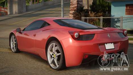 Ferrari 458 Italia Secrom für GTA San Andreas