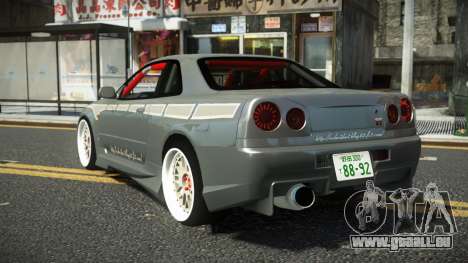 Nissan Skyline R34 Vuzax für GTA 4
