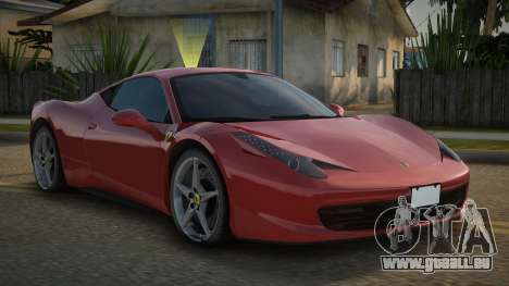 Ferrari 458 Italia Secrom für GTA San Andreas