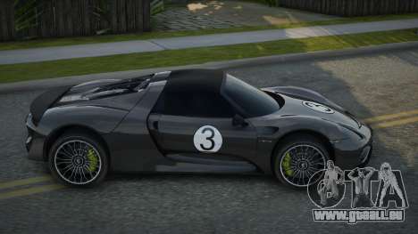 Porsche 918 Spyder V2.1 für GTA San Andreas