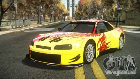 Nissan Skyline R34 Dibofas S12 pour GTA 4