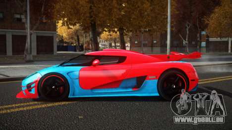 Koenigsegg Agera One Toshimy S3 für GTA 4